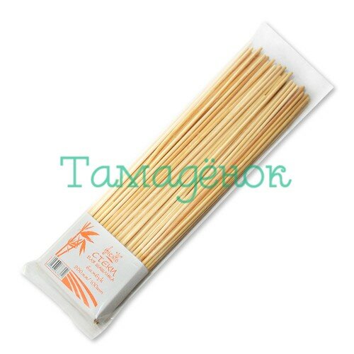 133, Стек ддля шашлыка бамбук,200мм/100шт, FIESTA, 9060117, 22 руб., 9060117, FIESTA, Сервировка и украшение стола