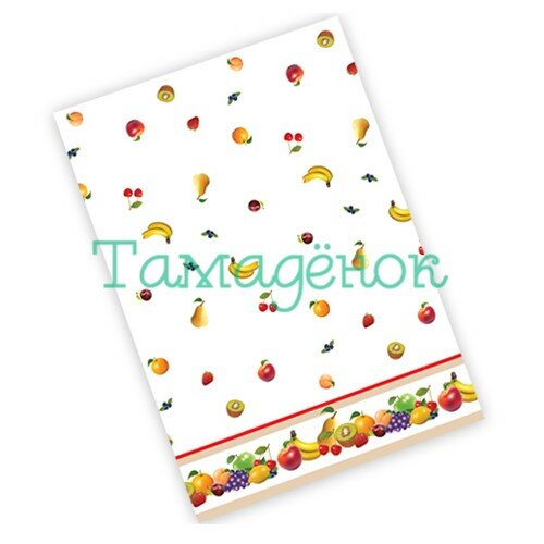 261, Скатерть 110х220 FIESTА "Фруктовый сад",ф/п,ин.уп, 14020149, 21 руб., 14020149, FIESTA, Скатерти