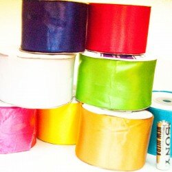 Ленты атласные 4 см